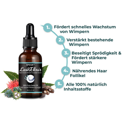 GFOUK™ LashElixir Schnelles Wachstum Verstärkendes Wimpernserum