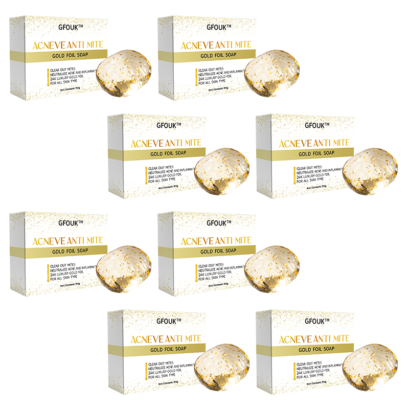 GFOUK™ AcneVe Anti-Milben Goldfolienseife