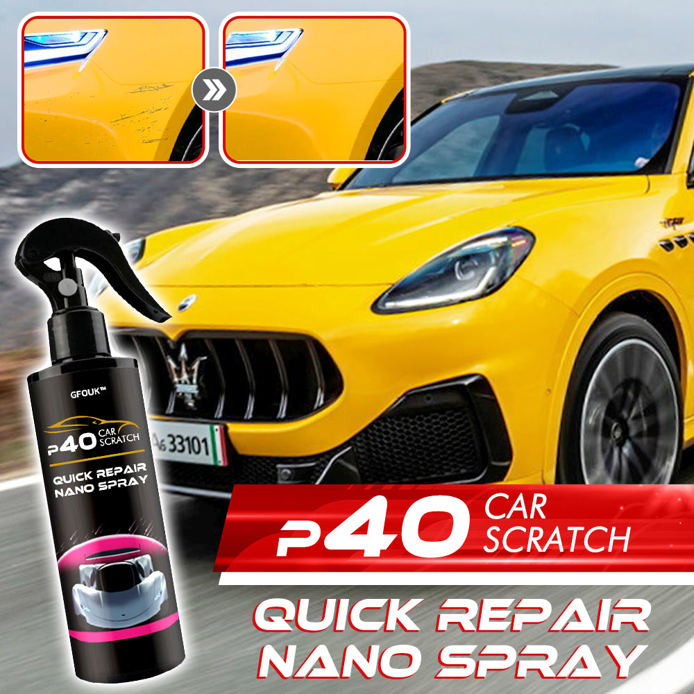 GFOUK™ P40 Auto Kratzer Schnellreparatur Nano Spray