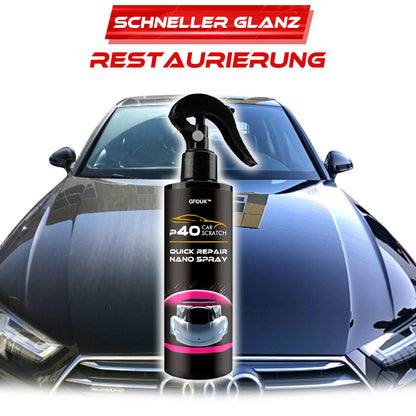 GFOUK™ P40 Auto Kratzer Schnellreparatur Nano Spray