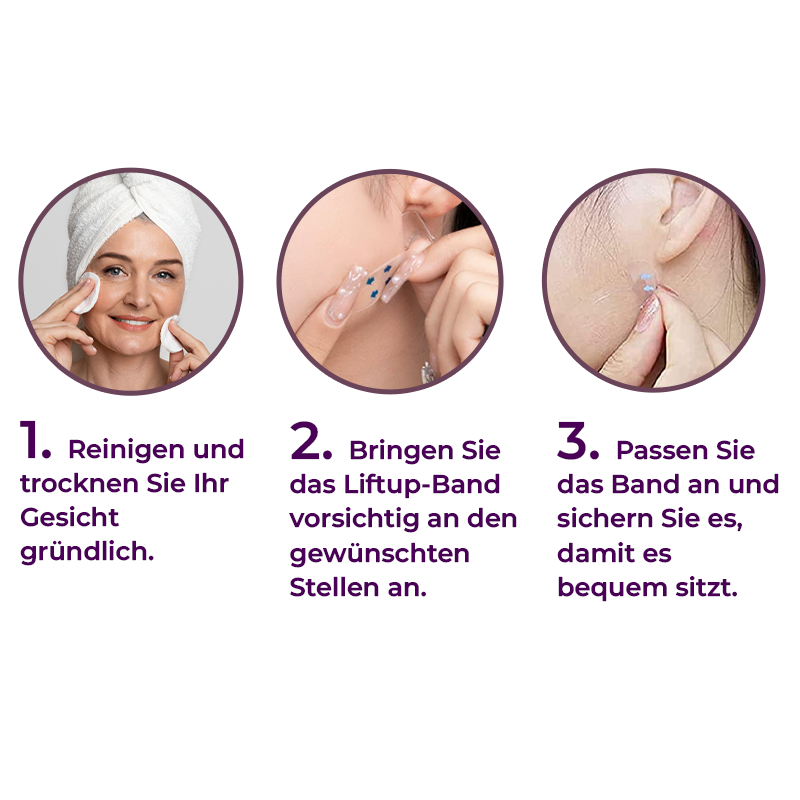 GFOUK™ Schnell VFacelift Natürlich aussehendes Klebeband