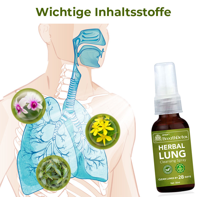 GFOUK™️ BreathDetox Kräuter-Lungenreinigungsspray