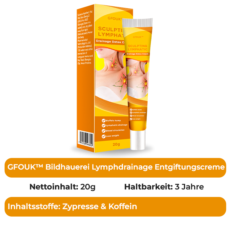 GFOUK™ Bildhauerei Lymphdrainage Entgiftungscreme